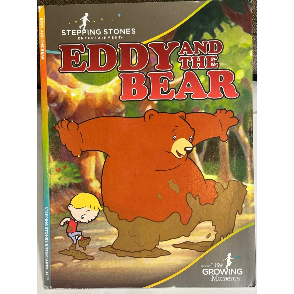 Stepping Stones Eddy and the Bear DVD Family Kids Animated Movie Untested